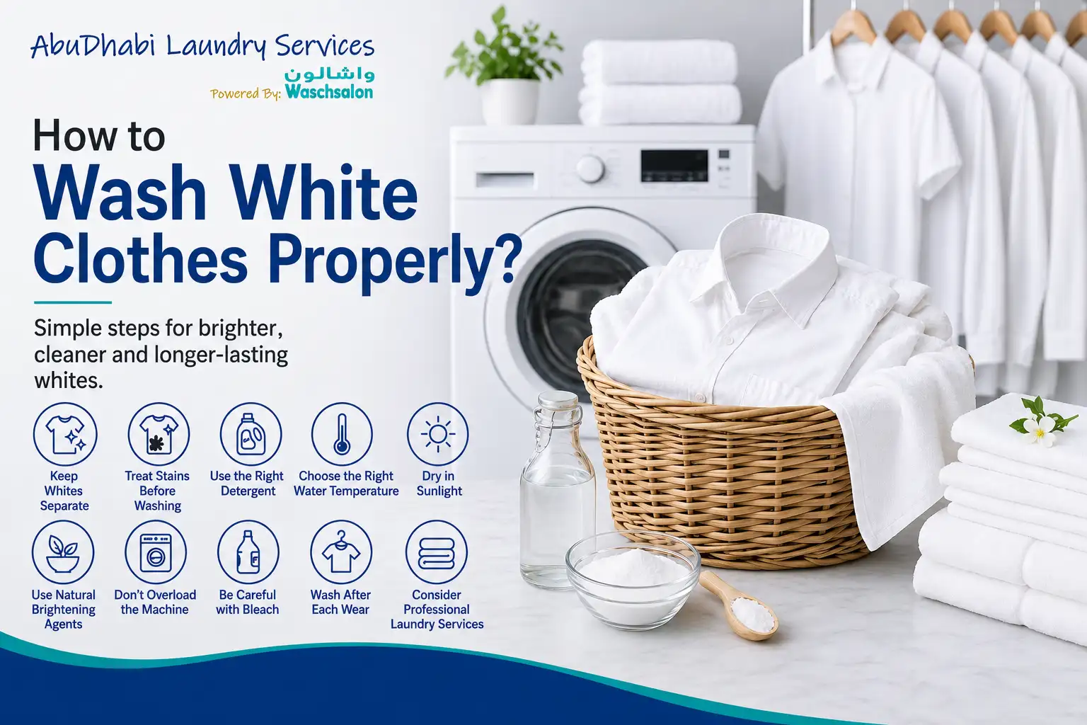 How to wash white clothes properly (1)