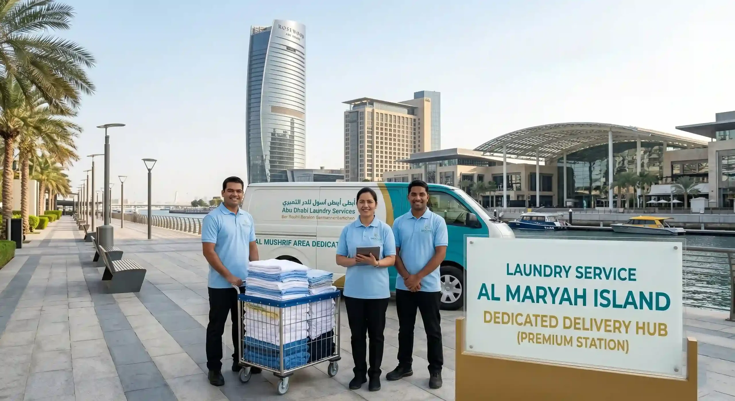 Laundry Service Al Maryah Island