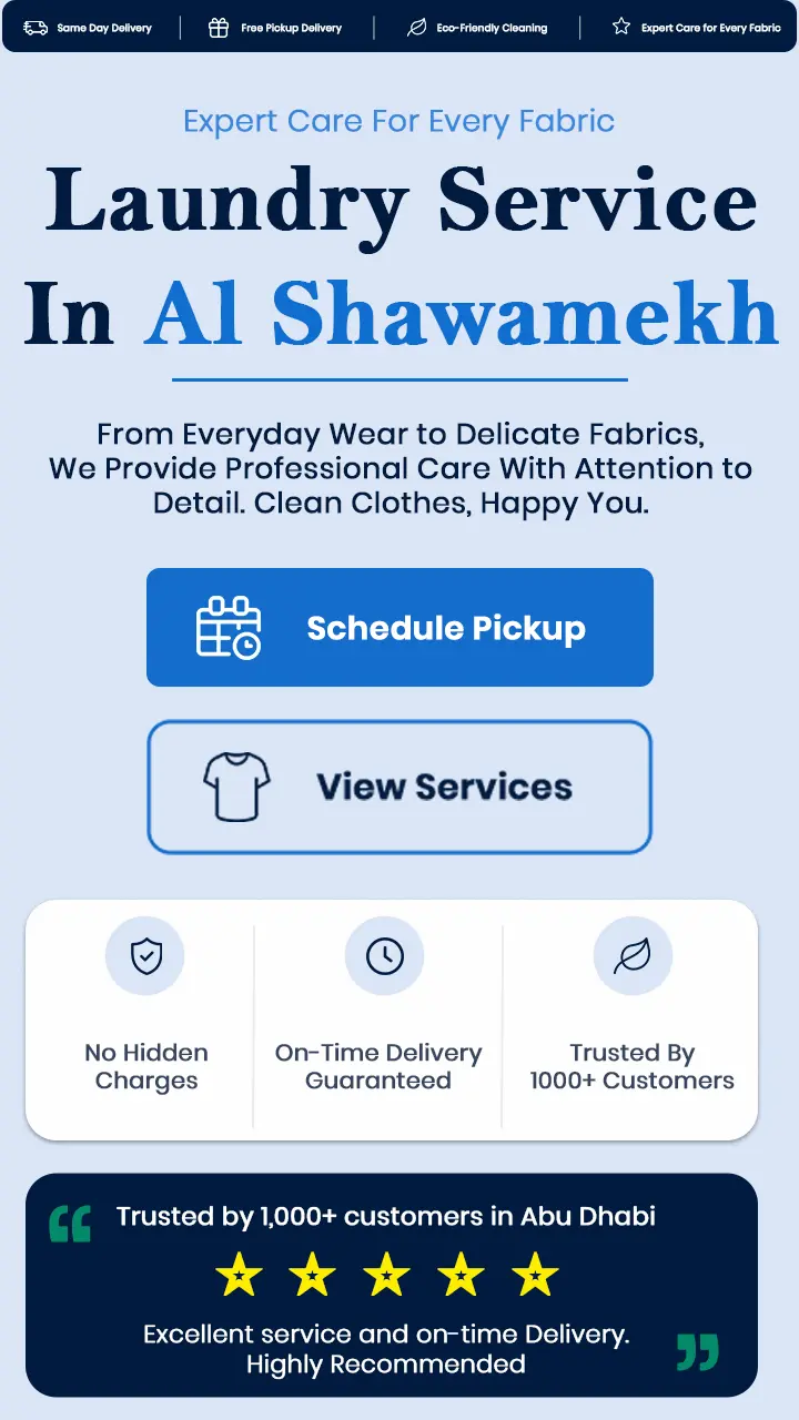 Laundry Service Al Shawamekh Mobile