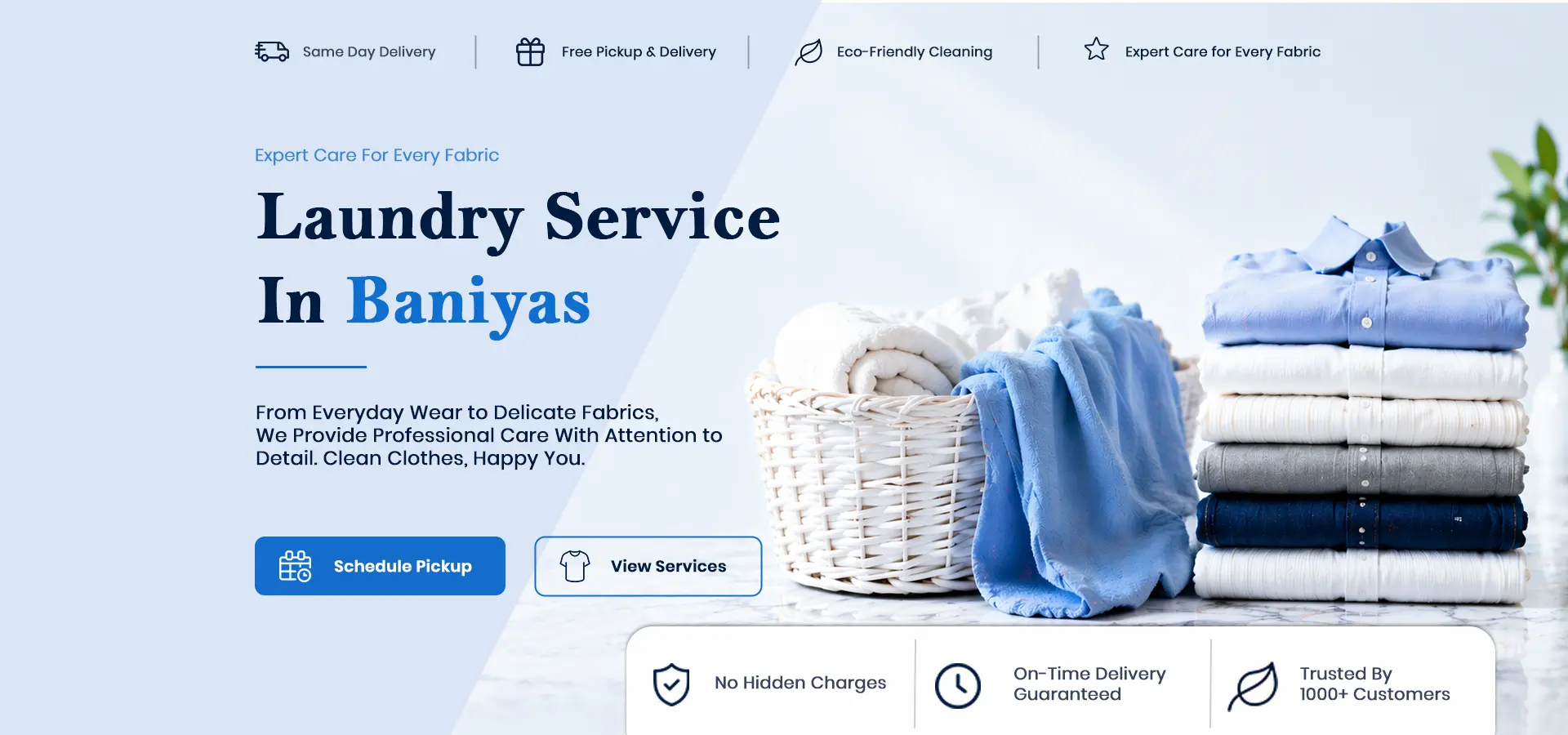 Laundry Service Baniyas Desktop