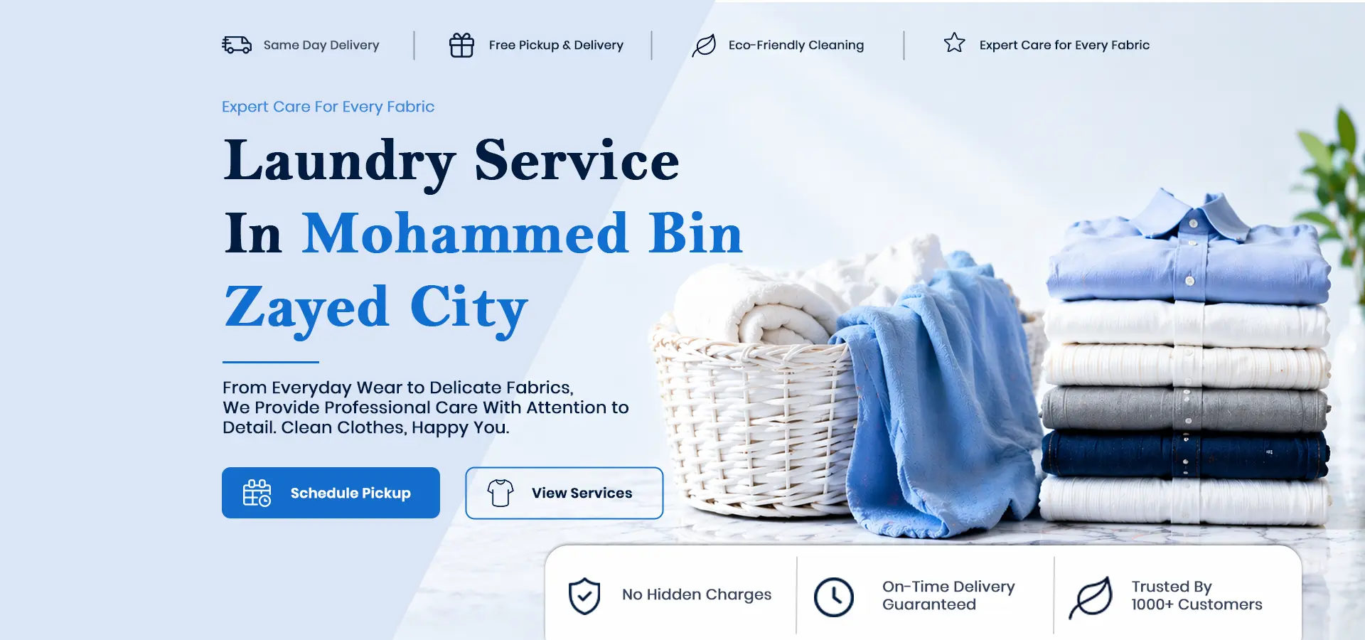 Laundry Service Mohammed Bin Zayed City Desktop