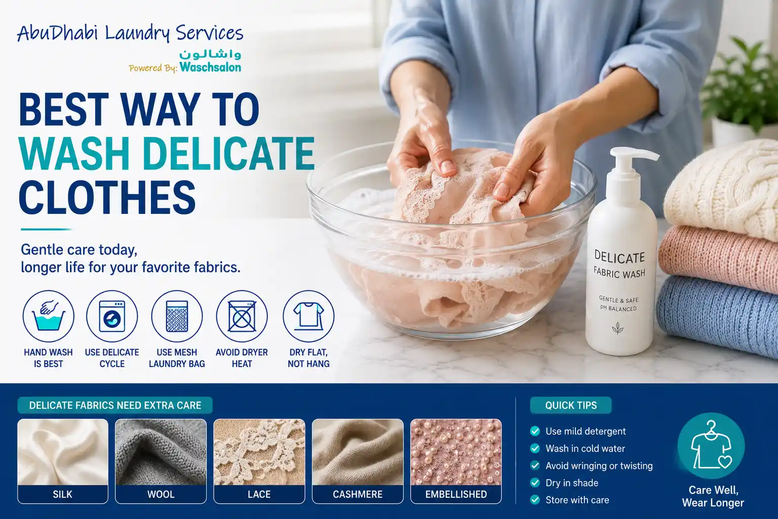 Featured image for Best Way to Wash Delicate Clothes Without Damaging Them