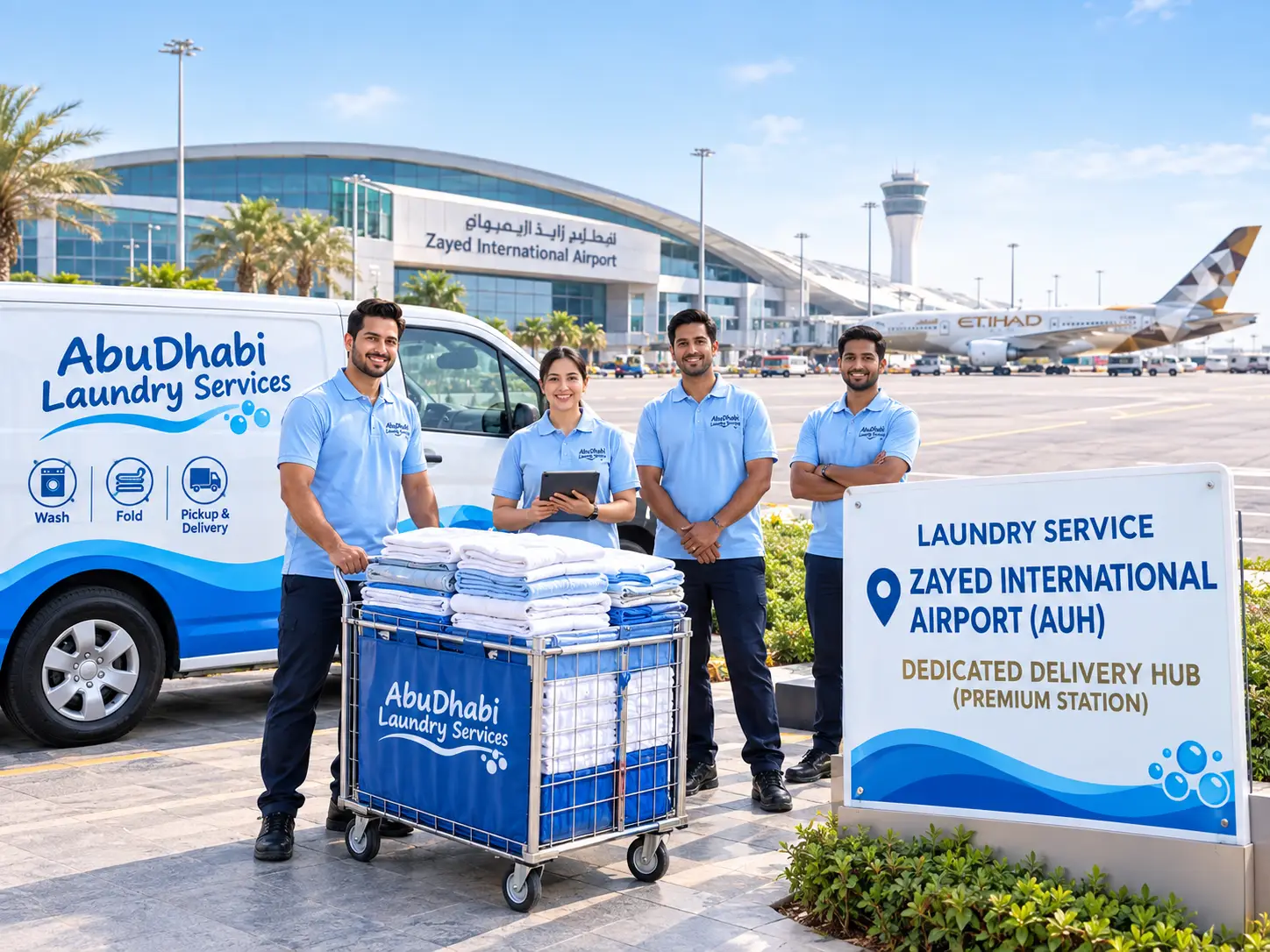 Laundry Service Near Zayed International Airport