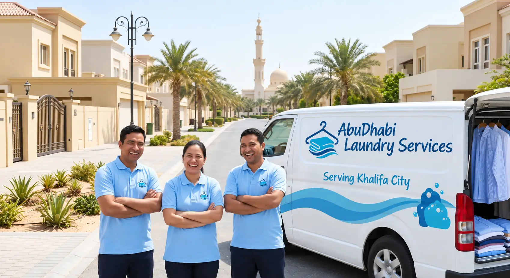 Laundry Service in Khalifa City