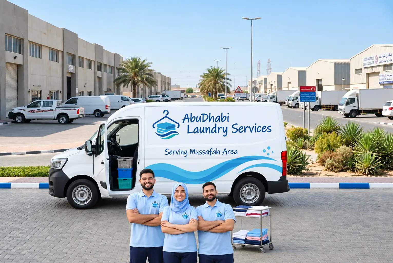 Laundry Service in Mussafah